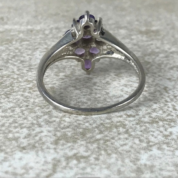 Vintage amethyst ring - Picture 3 of 3